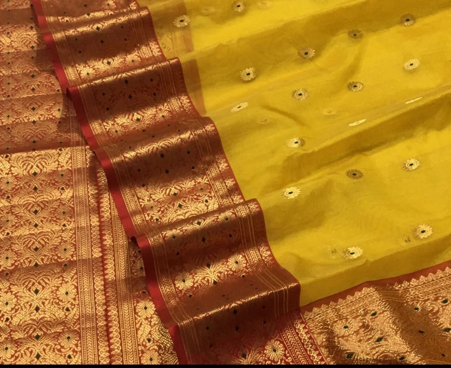 Pure Chanderi Silk Saree
